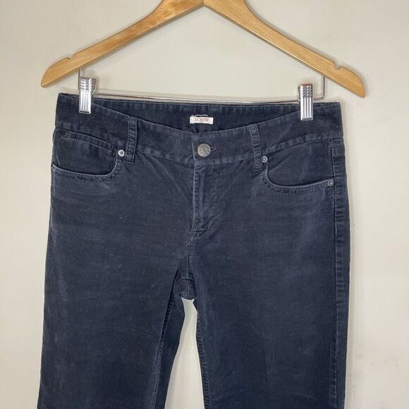 J. CREW Black Boot Cut Corduroys, 29R - Picture 2 of 7